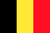 Флаг на футболен отбор домакин Белгия
