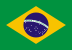 Флаг на футболен отбор домакин Бразилия