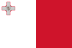 Флаг на футболен отбор домакин Малта