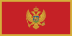 Флаг на футболен отбор домакин Черна Гора
