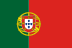 Флаг на футболен отбор домакин Португалия