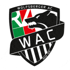 Флаг на футболен отбор домакин Волфсбергер