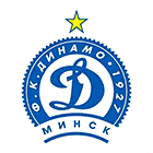 Флаг на футболен отбор домакин Динамо Минск