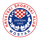 Флаг на футболен отбор гост Жрински Мостар