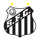 Флаг на футболен отбор домакин Сантос SP