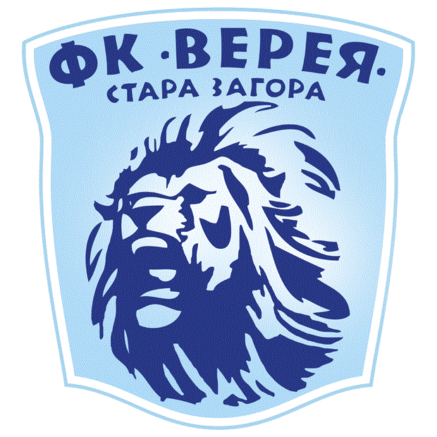 Флаг на футболен отбор домакин Верея Стара Загора