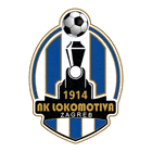 Флаг на футболен отбор домакин Локомотив Загреб