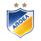 Флаг на футболен отбор гост Апоел Никозия
