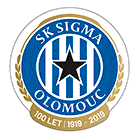 Флаг на футболен отбор домакин Сигма Оломоуц