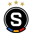 Флаг на футболен отбор домакин Спарта Прага
