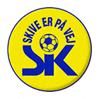 Флаг на футболен отбор гост Скиве