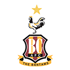 Флаг на футболен отбор гост Брадфорд Сити