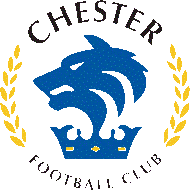 Флаг на футболен отбор домакин Честър