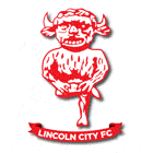 Флаг на футболен отбор домакин Линкълн Сити