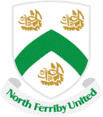 Флаг на футболен отбор гост Норт Фериби Юнайтед