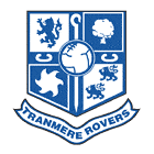 Флаг на футболен отбор домакин Транмиър Роувърс