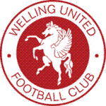 Флаг на футболен отбор гост Уелинг Юнайтед