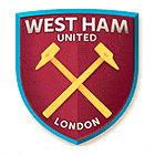 Флаг на футболен отбор домакин Уест Хям