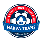 Флаг на футболен отбор домакин Нарва Транс
