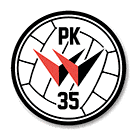 Флаг на футболен отбор домакин ПК-35 Вантаа