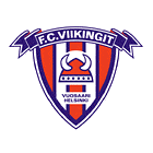 Флаг на футболен отбор домакин Викингит Хелзинки