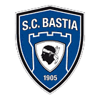 Флаг на футболен отбор домакин Бастия