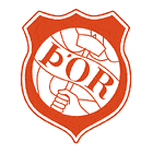 Флаг на футболен отбор домакин Тор Акурейри