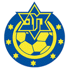 Флаг на футболен отбор гост Макаби Херцлия