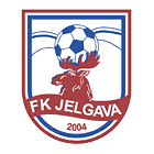 Флаг на футболен отбор гост Йелгава