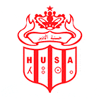 Флаг на футболен отбор гост ХУСА Агадир