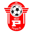 Флаг на футболен отбор гост Работнички Скопие