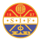 Флаг на футболен отбор домакин Стрьомгодсет