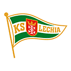 Флаг на футболен отбор домакин Лехия Гданск