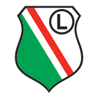 Флаг на футболен отбор домакин Легия Варшава