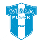 Флаг на футболен отбор домакин Висла Плоцк