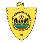 Флаг на футболен отбор домакин Анжи Махачкала