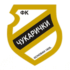 Флаг на футболен отбор домакин Чукарички
