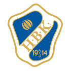 Флаг на футболен отбор домакин Халмстад