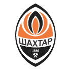 Флаг на футболен отбор домакин Шахтьор Донецк
