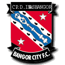 Флаг на футболен отбор домакин Бангор Сити