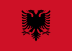 Флаг на футболен отбор гост Албания