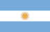 Флаг на футболен отбор домакин Аржентина