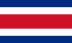 Флаг на футболен отбор гост Коста Рика