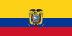 Флаг на футболен отбор домакин Еквадор