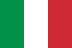 Флаг на футболен отбор домакин Италия