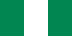 Флаг на футболен отбор гост Нигерия