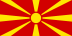 Флаг на футболен отбор домакин Северна Македония