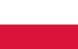 Флаг на футболен отбор домакин Полша