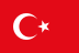 Флаг на футболен отбор домакин Турция
