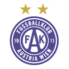 Флаг на футболен отбор домакин Аустрия Виена